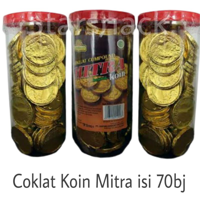 

Coklat Koin Mitra isi 70bj