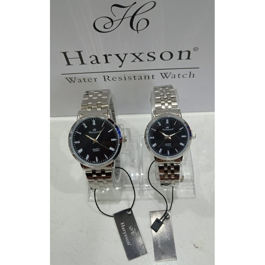 Jam Tangan Couple Rantai WATERRESIST Free Kotak