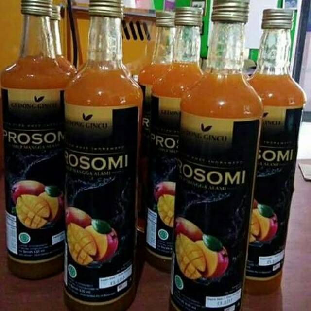 

Sirup mangga gedong prosomi