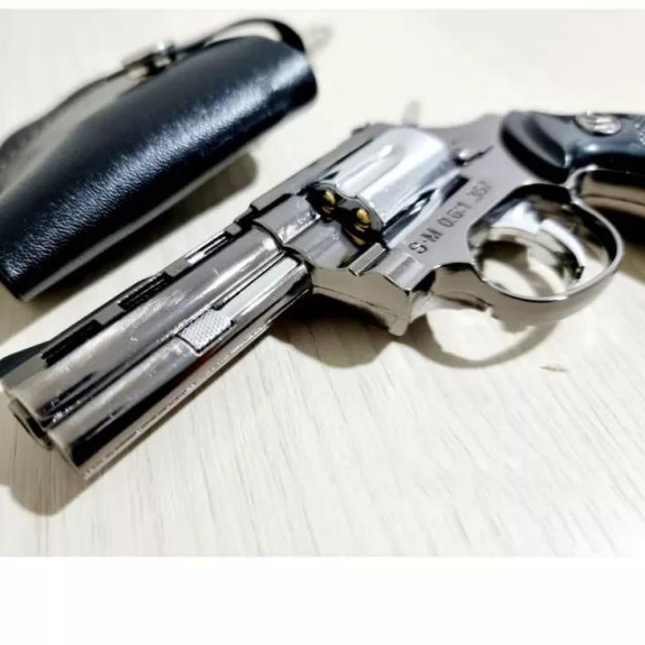 WJ104 # {COD}-Korek Api Model Pistol Pyhton Colt Revolver  Bara Jet Las Terbaru | Pistol Korek Api M