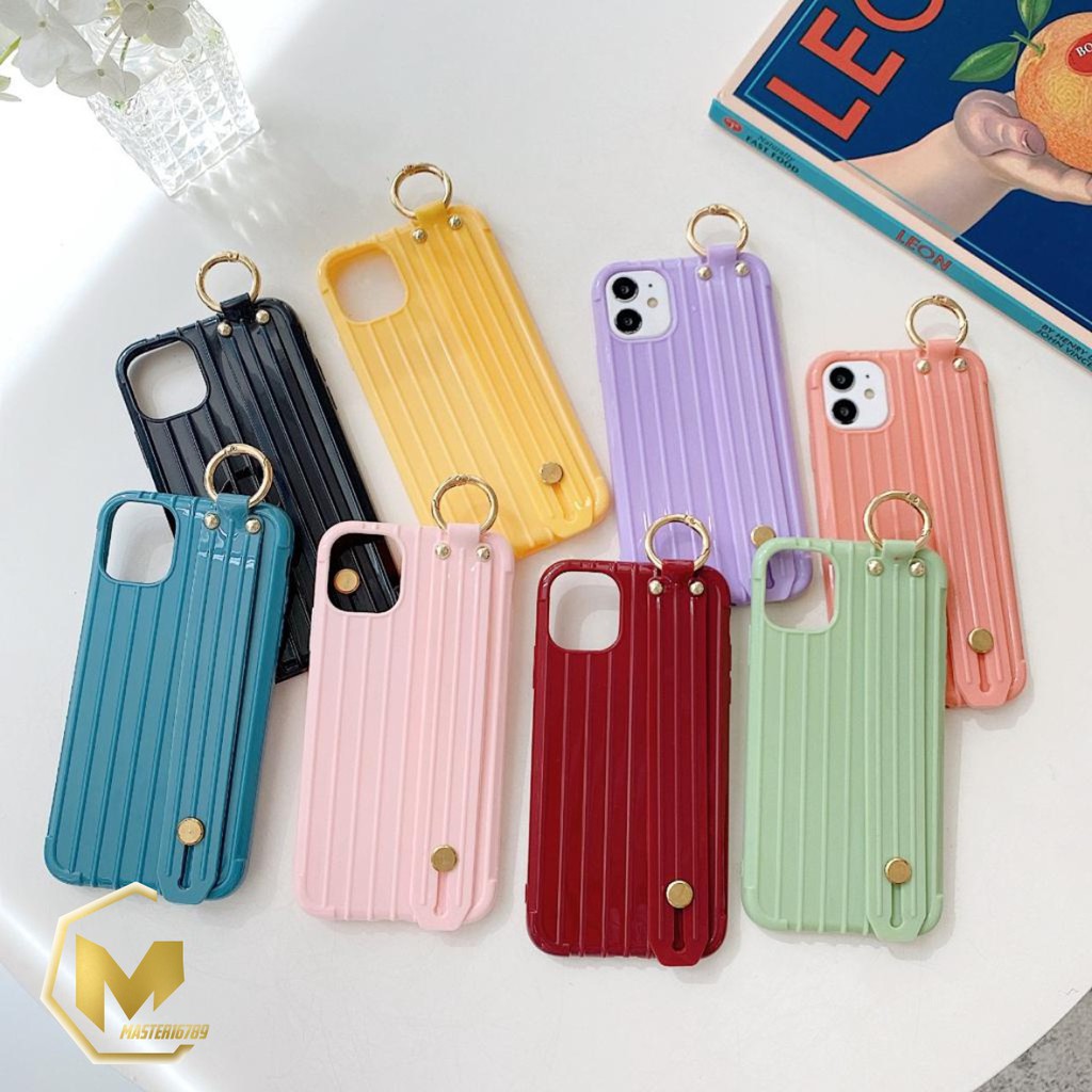 Case Softcase Luggage Koper Handgrip Iphone 6 6+ 7 8 7+ 8+ X XR XS MAX 11 12 MINI PRO MAX MA807