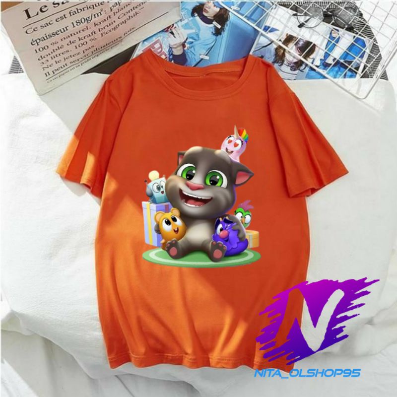 kaos my Tom baju kaos anak my talking tom