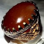 batu cincin red raflesia Bengkulu natural original