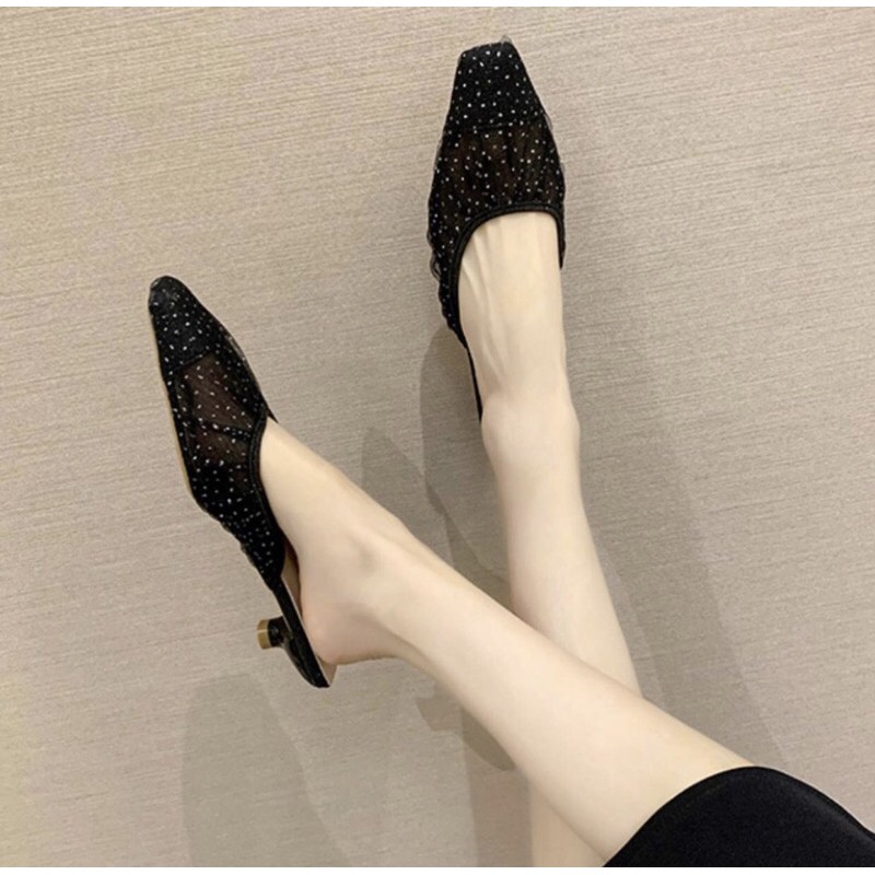 heels wanita 1895 import realpict