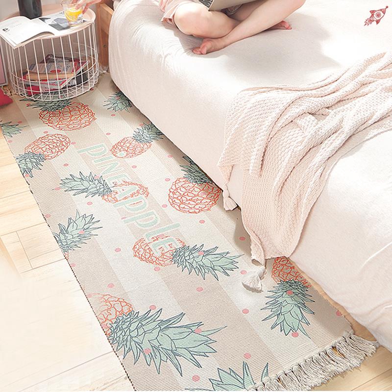 Decorative Mat Cotton Carpet Multi Size Carpet Contracted Home Dining Room Shopee Indonesia
