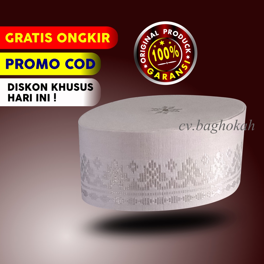 Peci kopyah dewasa Songkok bukan turki kopeah rotan pakistan bayi laki laki hitam putih polos dewasa