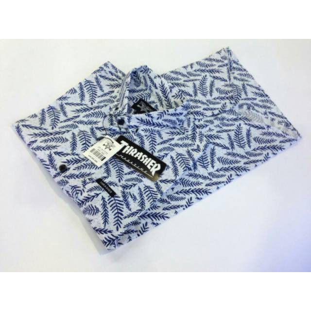 Kemeja Pria Motif Pria Cowok Lengan Pendek Bunga Formal Casual Murah Slimfit All Size M L XL Bagus