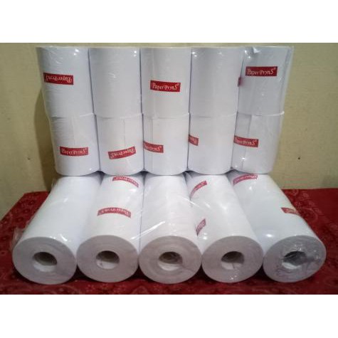 

➻ Kertas Struk Kasir HVS 75 mm x 60 mm 1 Ply Paper PrynS ♢