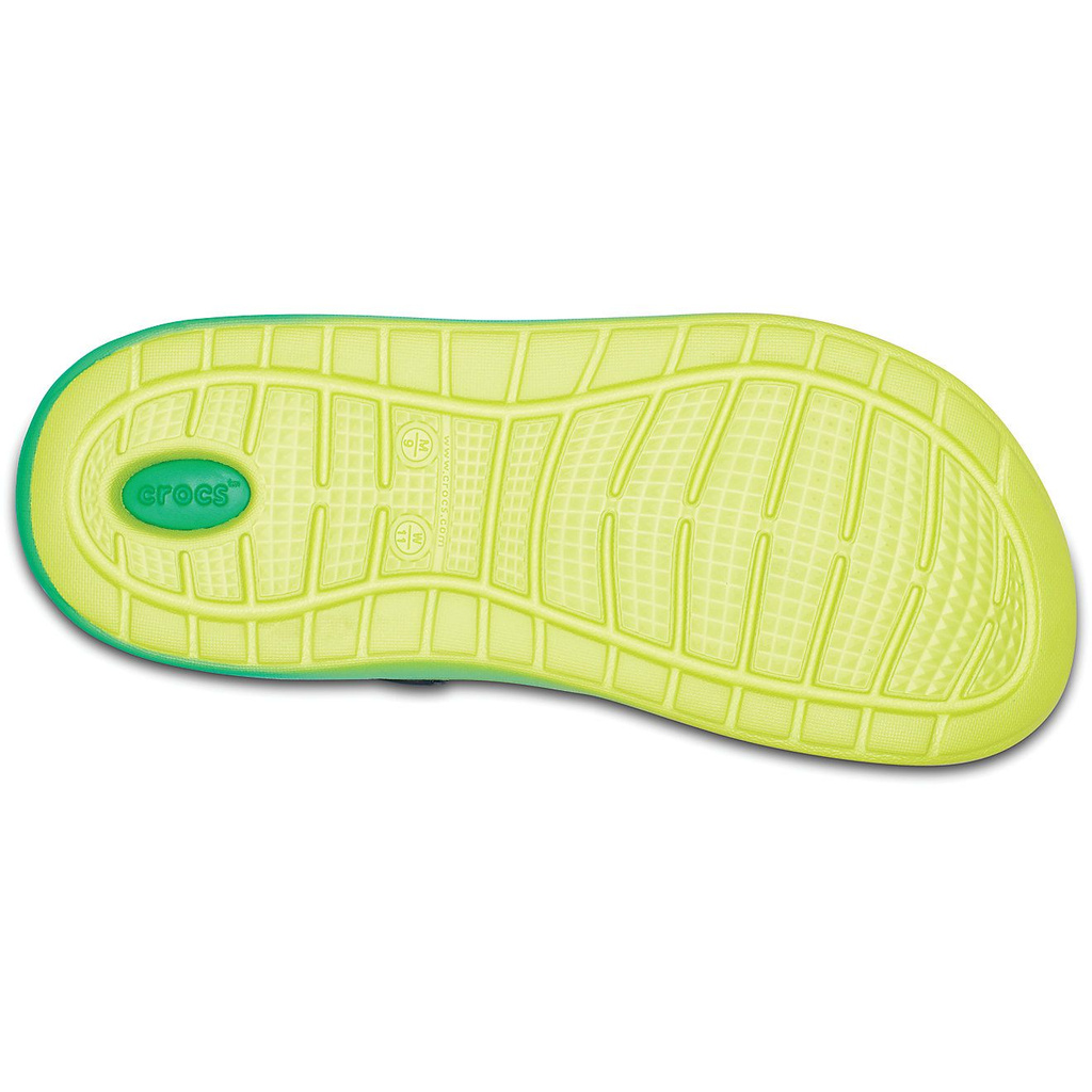 Crocs Literide Clog 2 Unisex Pria dan Wanita Original - BlueGreen