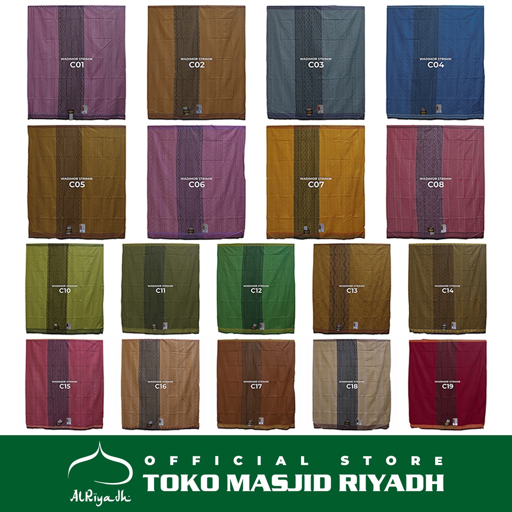 Sarung Wadimor Primer Motif Strimin