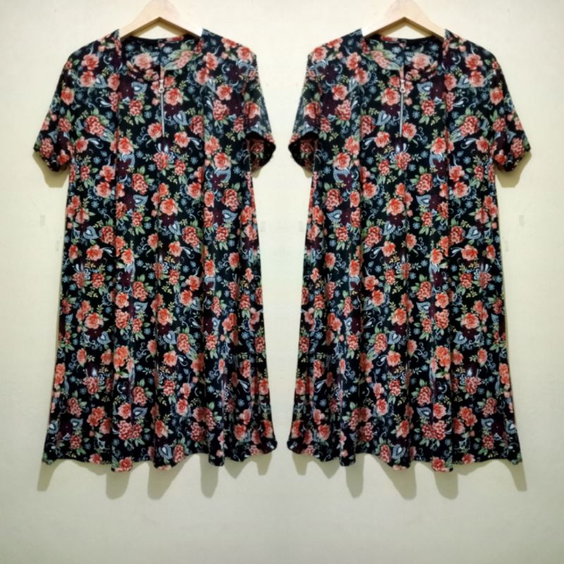 Daster Liyra jersi  korea super jumbo murah  ld 120-160