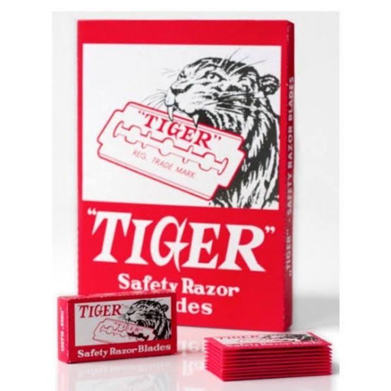 

10 buah Silet Tiger Original