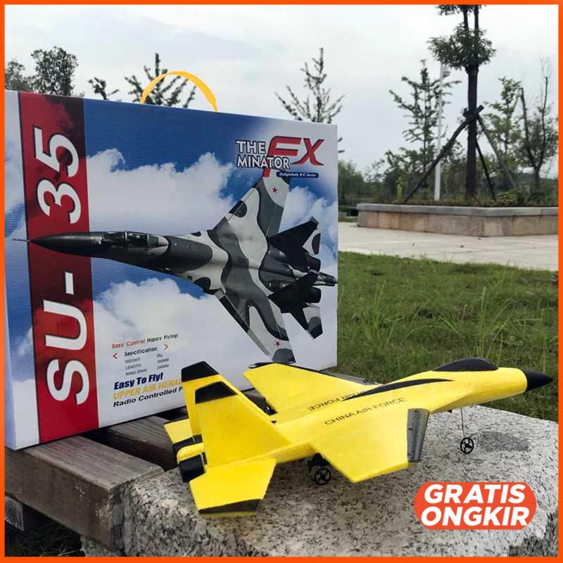 Remote Control Pesawat Terbang Glider Foam 2.4G RC FX 620