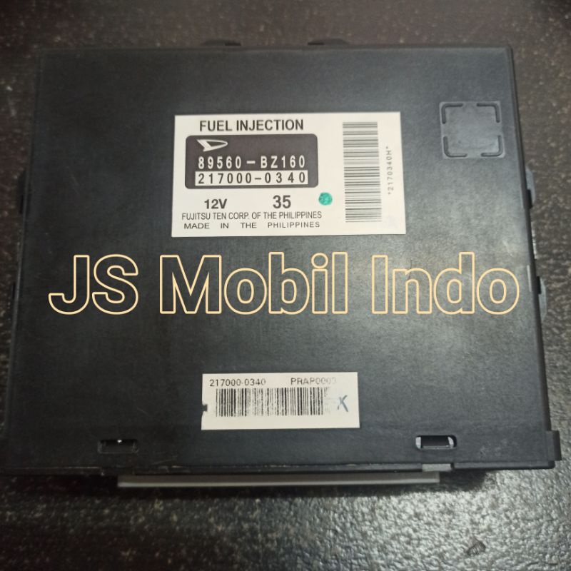 Ecu Komputer Computer Toyota Avanza 2004 2005 2006 2007 2008 2009 2010 2011 Original Asli 89560-BZ16