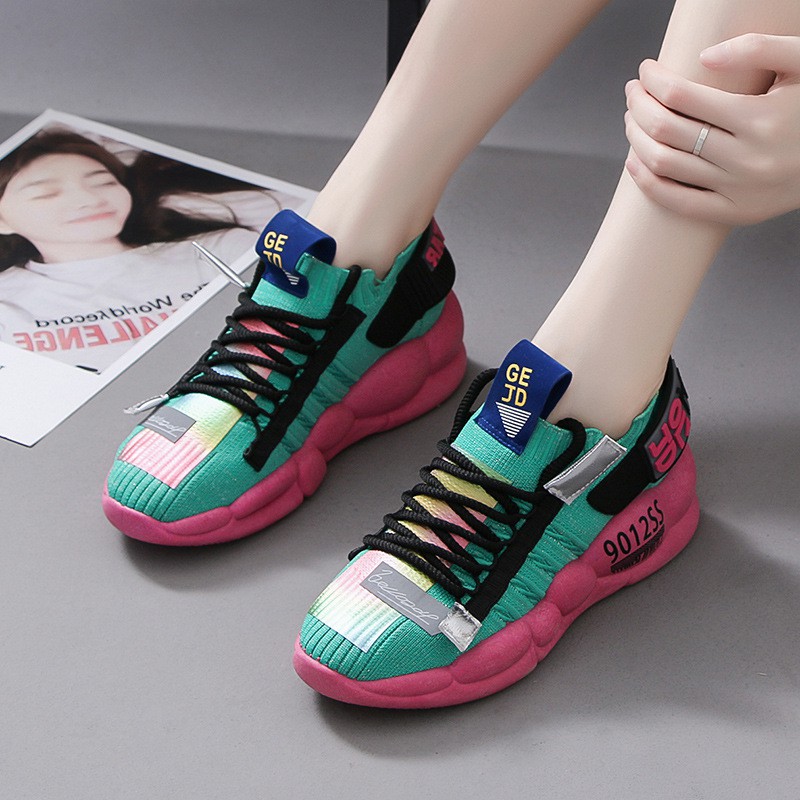 1001 IMPORT SEPATU SNEAKERS WANITA SPORT MERMAID !!! 3 WARNA