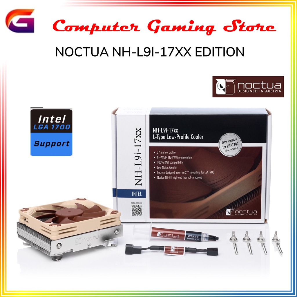 NOCTUA NH-L9i-17xx - Intel LGA 1700 Fan Prosesor