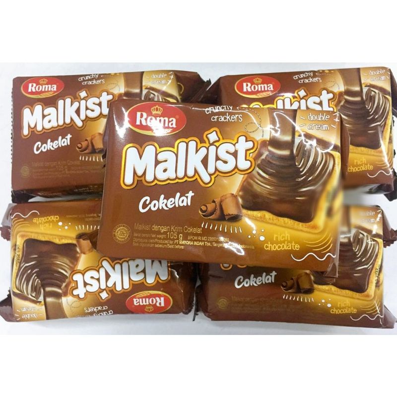 Malkist Roma Malkist Cokelat 105 gr