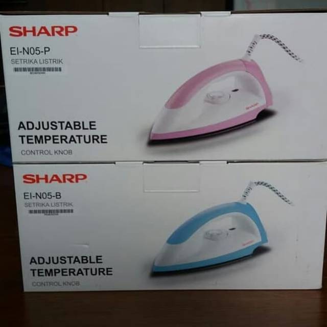 SHARP Setrika Dry Iron 400Watt EI-N05P/B