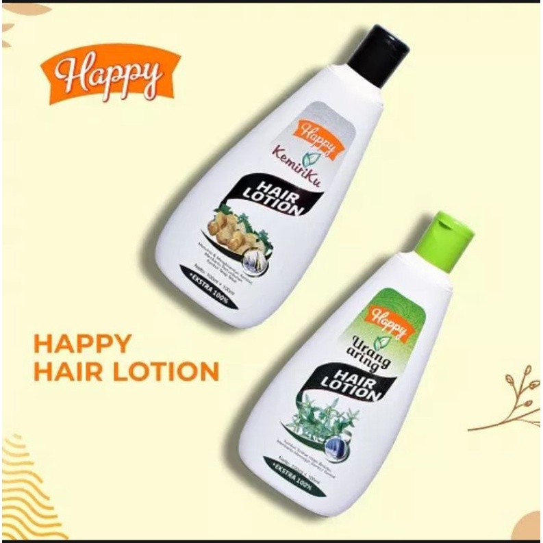 Happy Kemiriku Hair Lotion 200ml konditioner tanpa bilas