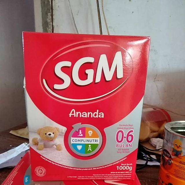 

Sgm ananda 0-6 bln