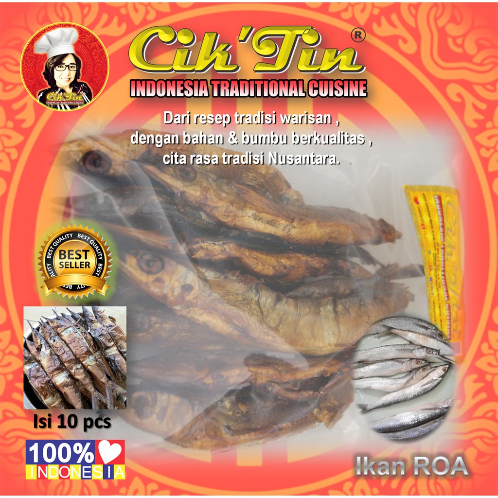 

Ikan R O A (ikan asap) - isi 10pcs.