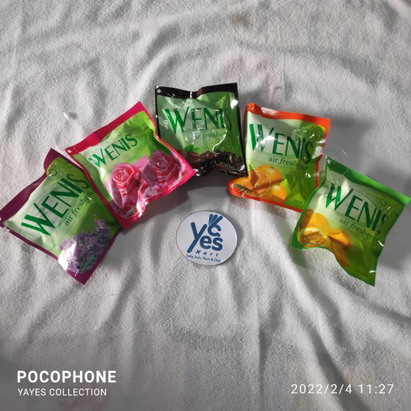 BISA COD Wenis All in one Pengharum ruangan mobil kamar mandi toilet coffee jeruk lemon mawar lavender Kopi
