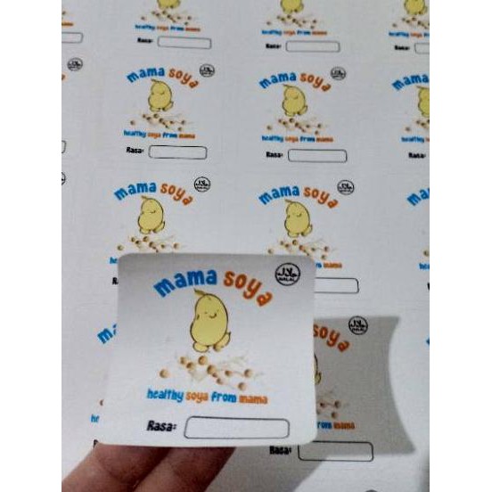 

PROMO 11.11 KODE-491 Cetak Stiker A3+ Stiker Chromo + Laminating Glossy/Doff, Desain Bebas.