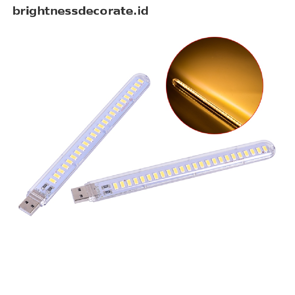 5v 12w 24 Led Lampu Meja Usb Untuk Membaca Buku