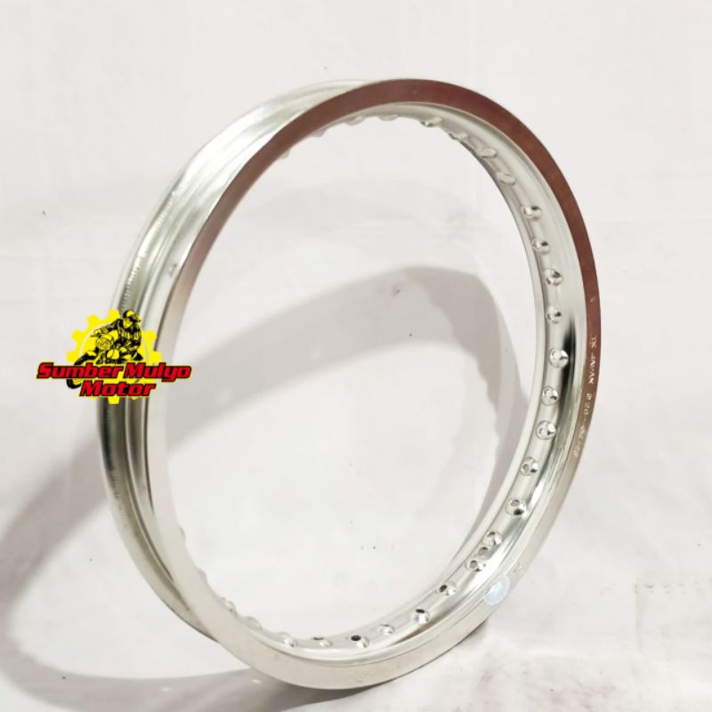 Velg Velek Velk Pelg Pelk TK Racing 160 ring 15 Silver WM Shape Original (1pcs)