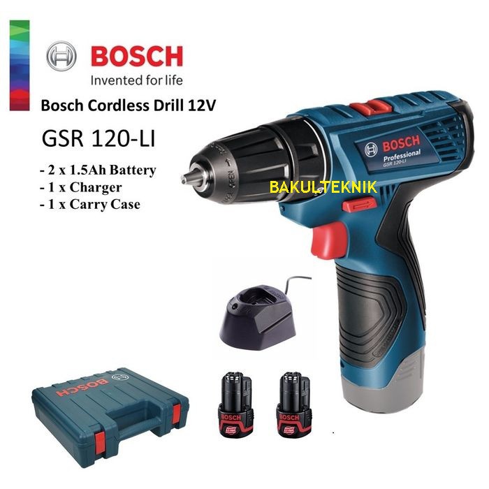 BOR BATREI BOSCH GSR 120 LI BOSCH GSR120 Li BOR CORDLESS BOSCH