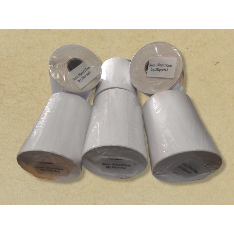 

Kertas thermal UK 100x150 mm 250 lb