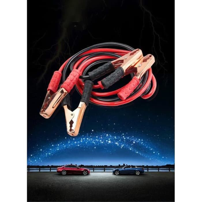 MAXPUMP KABEL JUMPER 500A Jepit Kabel Jumper Aki Mobil 500 AMP Warna Merah kabel Jumper 500A Booster Cable Dc Kable