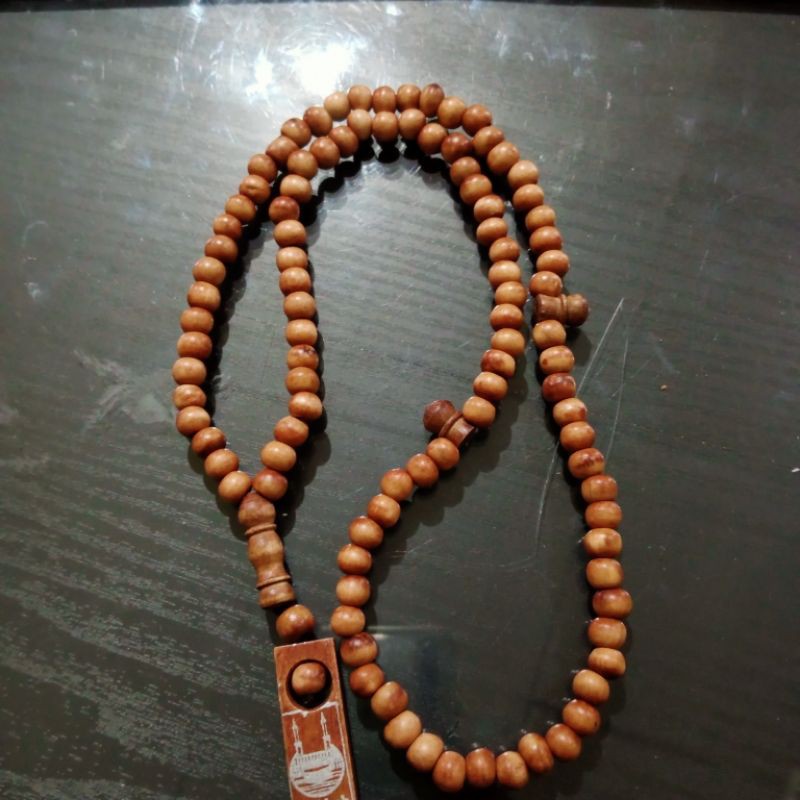 tasbih kayu 99 butir,