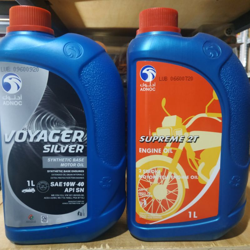 Oli Adnoc Vogayer Silver 4T Supreme 2T 1 liter