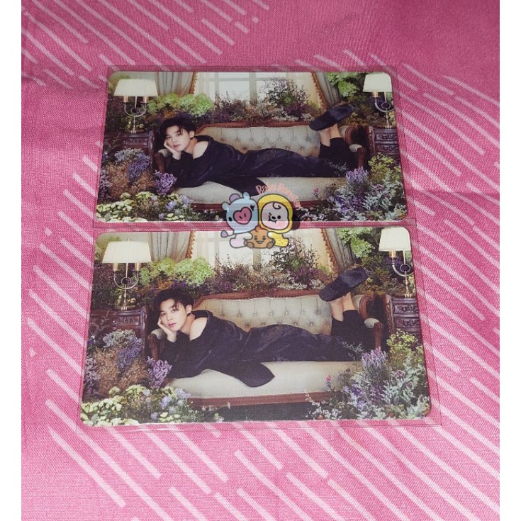 OFFICIAL BTS PHOTOCARD REBAHAN JIMIN BE