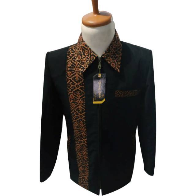 Jasket Kombinasi Batik Royal Motif Selendang Terbaru Terrmurah