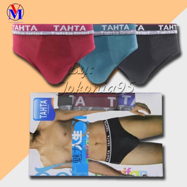 CD Pria Spandex - TAHTA Underwear 1123 - Celana Dalam Pria - Celana Dalam Murah