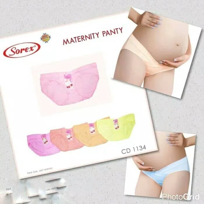 Celana Dalam Hamil Merk Sorex 1134 - Celana Dalam Hamil Midi (Dibawah Perut) - Maternity Pants