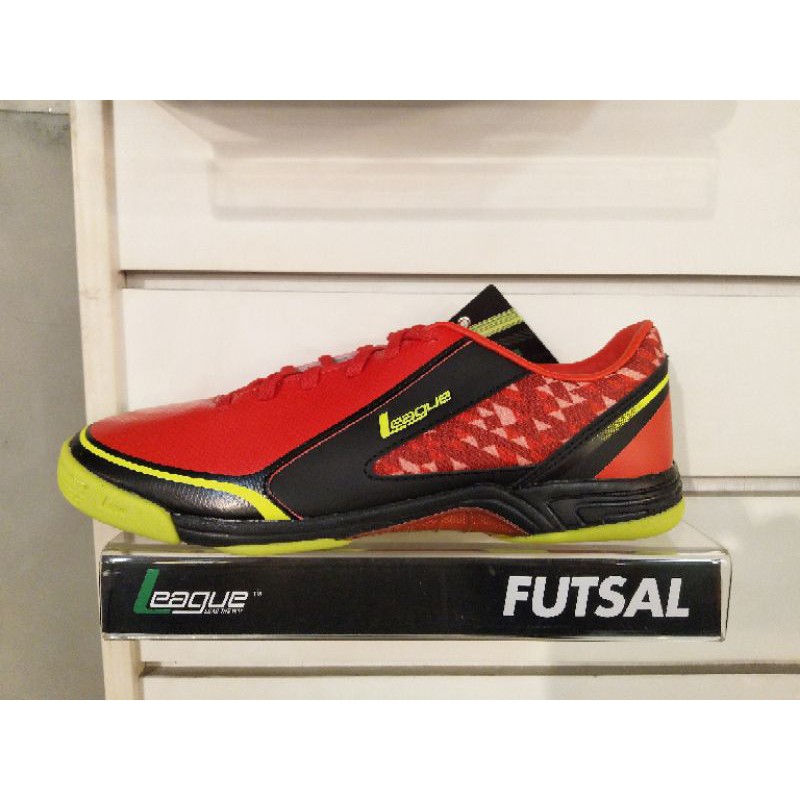 Sepatu League Futsal Leviathan Merah Original Murah