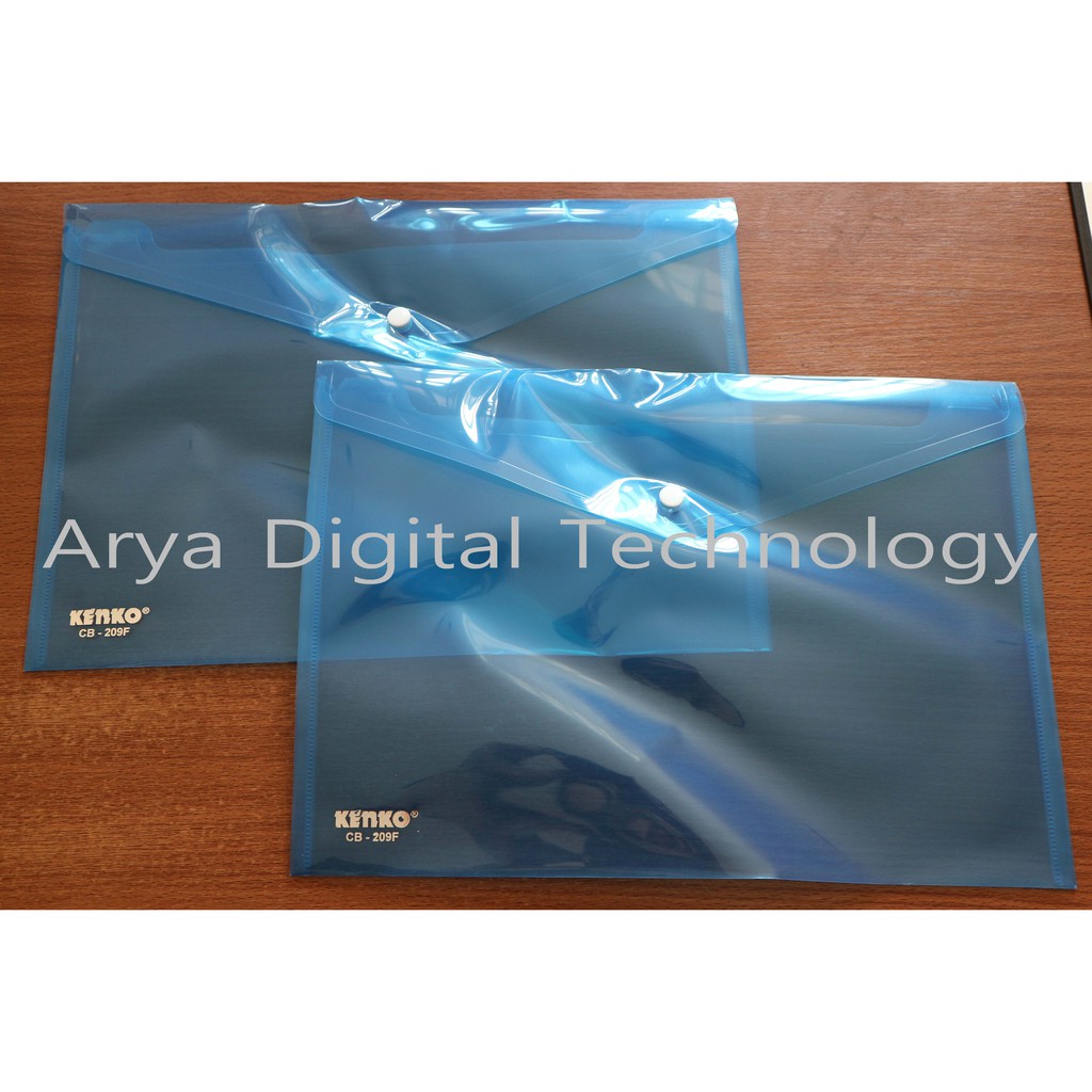

Document Bag Tas Dokumen Biru Kenko CB209F Map Kantong Plastik Murah