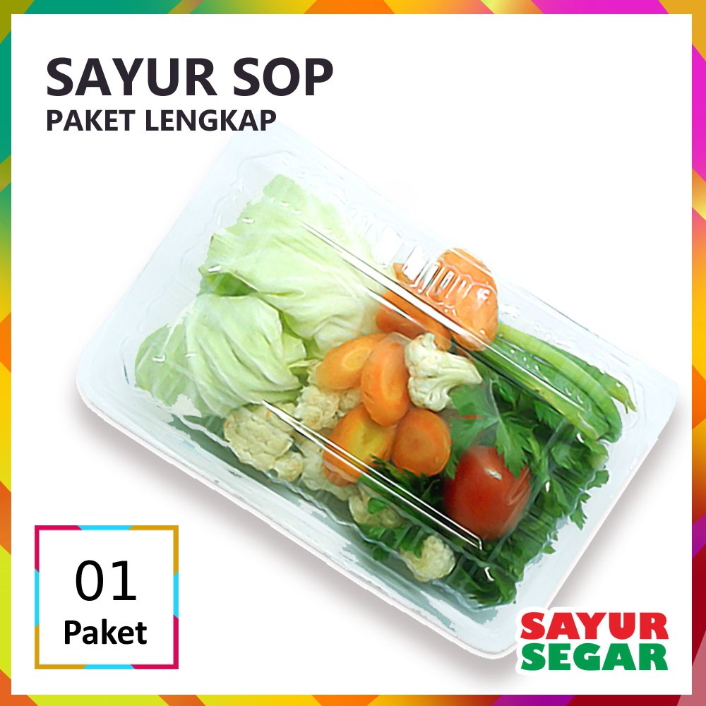 [KIRIM INSTANT] SAYUR SOP - PAKET LENGKAP [1 Pack