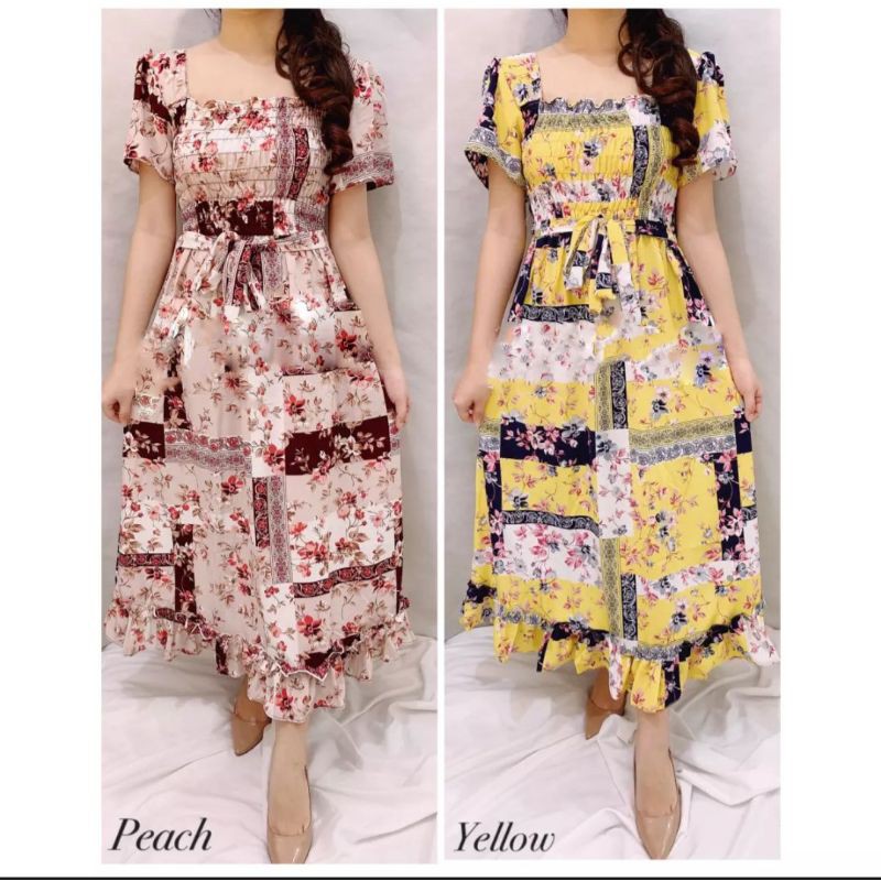 DRESS BUNGGA WOLLPEACH