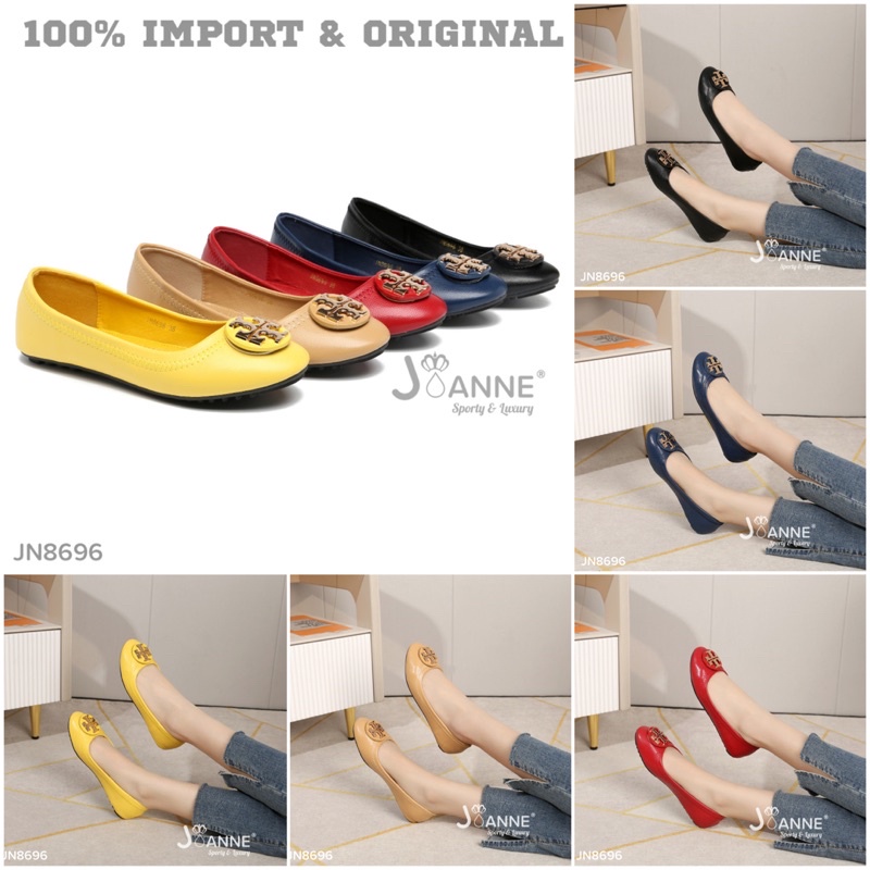 [ORIGINAL] JOANNE Ballerina Flats Shoes Sepatu Wanita #JN8696