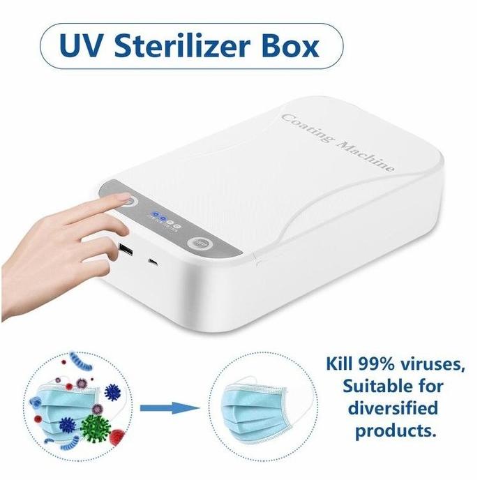 UV STERIL BOX BOX ALAT STERILIZER DISINFEKTAN UTK PERHIASAN MASKER DLL