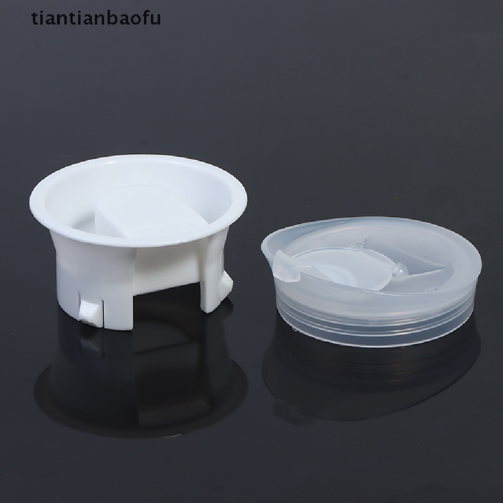 [tiantianbaofu] 2Pcs Glass Hot/Cold Water Carafe Lid Cover Anti-Dust Leakproof Lids Stoppers Boutique