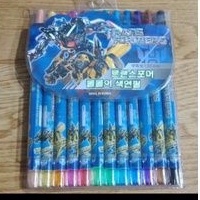 

ORI KOREA Slide Crayon Puter 12Color Transformer 14x17cm READY STOCK