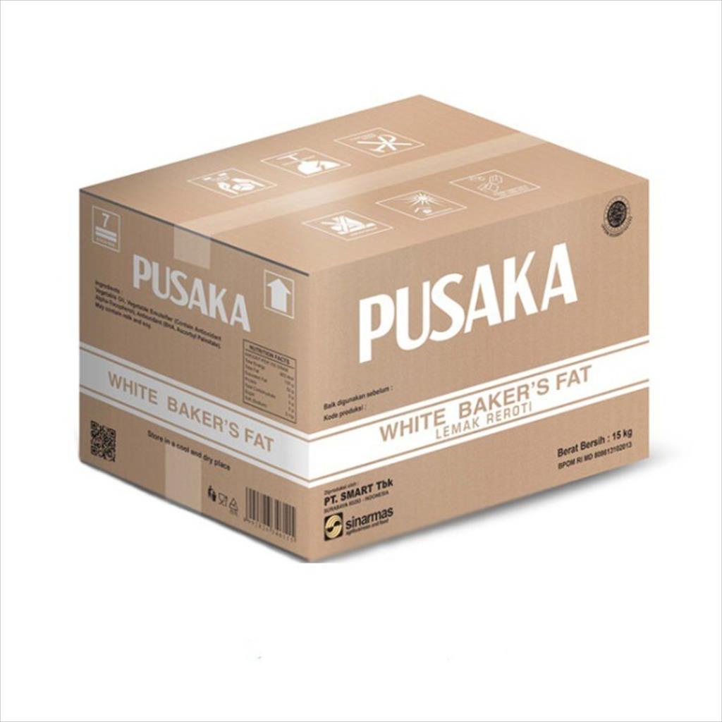 PUSAKA WHITE BAKER`S FAT / MENTEGA PUTIH 15kg