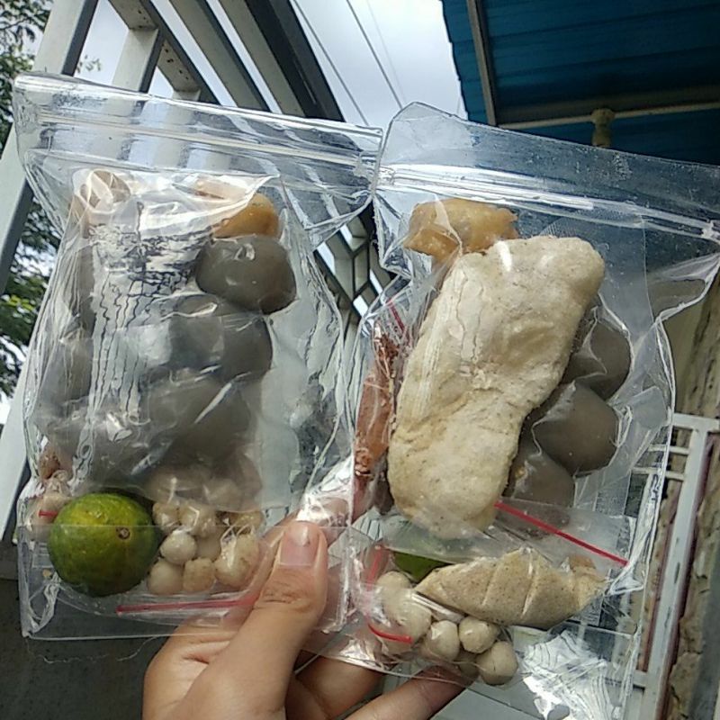 

baso aci isi cabe paket komplit murah