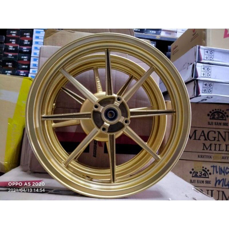 Velg Vrossi Comet Palang 8 Ring 14 Ukuran 185/215 Pnp Beat,Vario,Scopy,Mio,Mio J