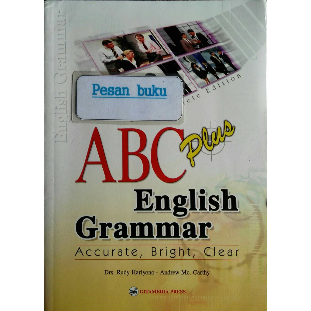 Buku ABC Plus English Grammar Accurate Bright Clear